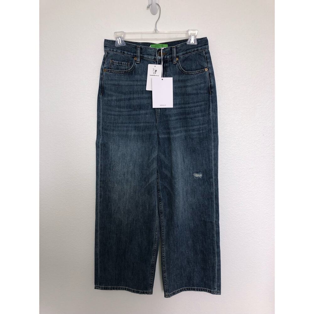 Sandrine Rose Wide Leg High-Rise Jeans - 27